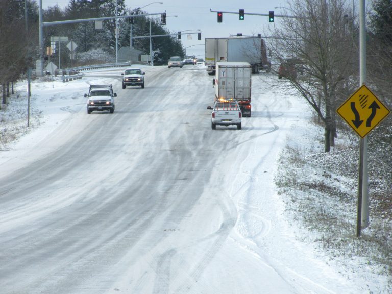 driving in the snow